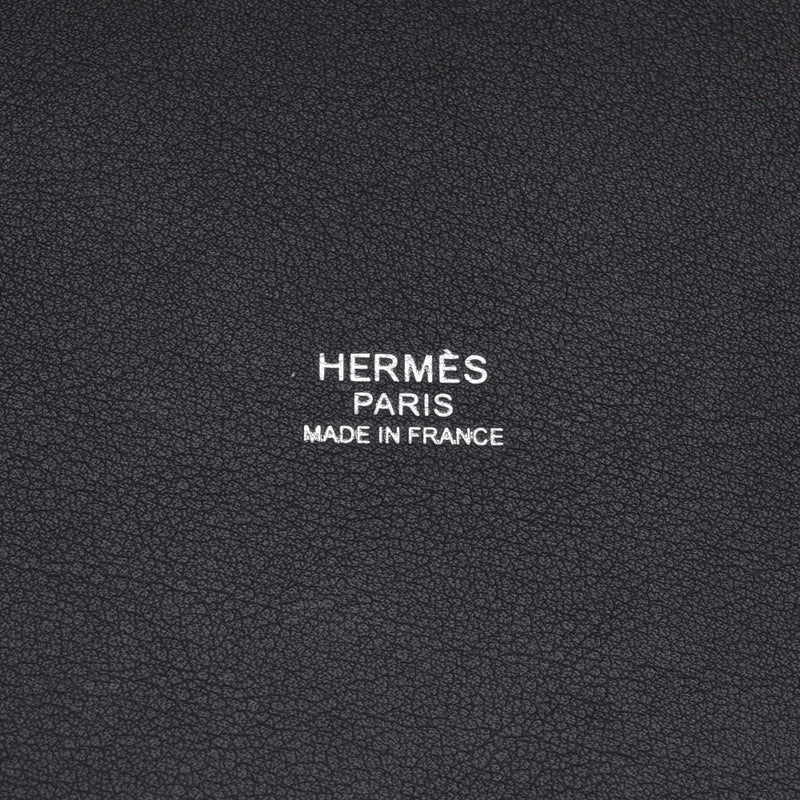 HERMES Hermes Picotan Lock PM Ebenne Silver Bracket Y engraved (around 2020) Ladies Swift Felt Handbag New Used Ginzo