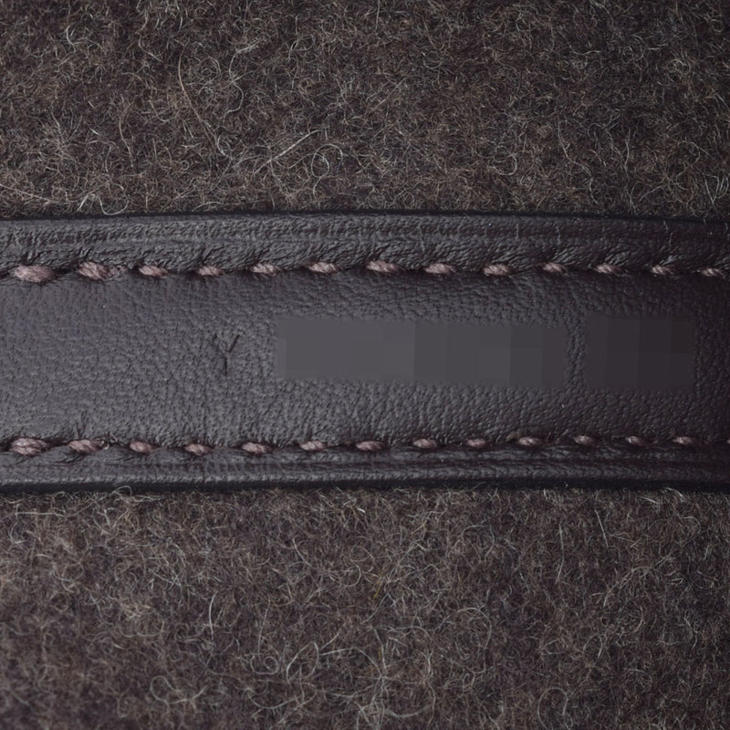 HERMES Hermes Picotan Lock PM Ebenne Silver Bracket Y engraved (around 2020) Ladies Swift Felt Handbag New Used Ginzo