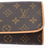 LOUIS VUITTON Louis Vuitton Monogram Pochette Twin GM Brown M51852 Ladies Monogram Canvas Shoulder Bag A Rank used Ginzo