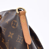 LOUIS VUITTON Louis Vuitton Monogram Turen MM 2WAY Brown M48814 Ladies Monogram Canvas Handbag AB Rank Used Ginzo