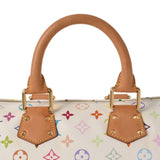 LOUIS VUITTON Louis Vuitton Multicolor Speedy 30 Bron (White) M92643 Ladies Monogram Multicolor Handbag AB Rank Used Ginzo