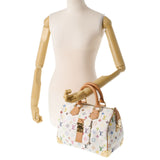 LOUIS VUITTON Louis Vuitton Multicolor Speedy 30 Bron (White) M92643 Ladies Monogram Multicolor Handbag AB Rank Used Ginzo