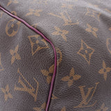 路易威顿路易斯·维顿（Louis Vuitton）Monogram Totem Speedy 30棕色/粉红色M41666女士手提包级别使用Ginzo