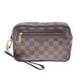 LOUIS VUITTON Louis Vuitton Damier Pochette Bier Macao Brown N41739 Ladies Dami Cambus Accessories Pouch B Rank used Ginzo