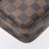 LOUIS VUITTON Louis Vuitton Damier Pochette Bier Macao Brown N41739 Ladies Dami Cambus Accessories Pouch B Rank used Ginzo