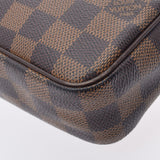 LOUIS VUITTON Louis Vuitton Damier Pochette Bier Macao Brown N41739 Ladies Dami Cambus Accessories Pouch B Rank used Ginzo