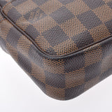 LOUIS VUITTON Louis Vuitton Damier Pochette Bier Macao Brown N41739 Ladies Dami Cambus Accessories Pouch B Rank used Ginzo