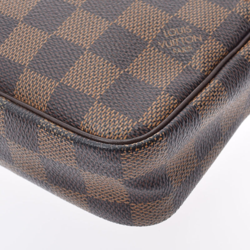 LOUIS VUITTON Louis Vuitton Damier Pochette Bier Macao Brown N41739 Ladies Dami Cambus Accessories Pouch B Rank used Ginzo