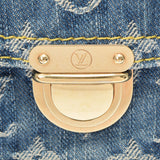 LOUIS VUITTON Louis Vuitton Monogram Denim Buggy PM Blue M95049 Ladies Denim Shoulder Bag B Rank used Ginzo