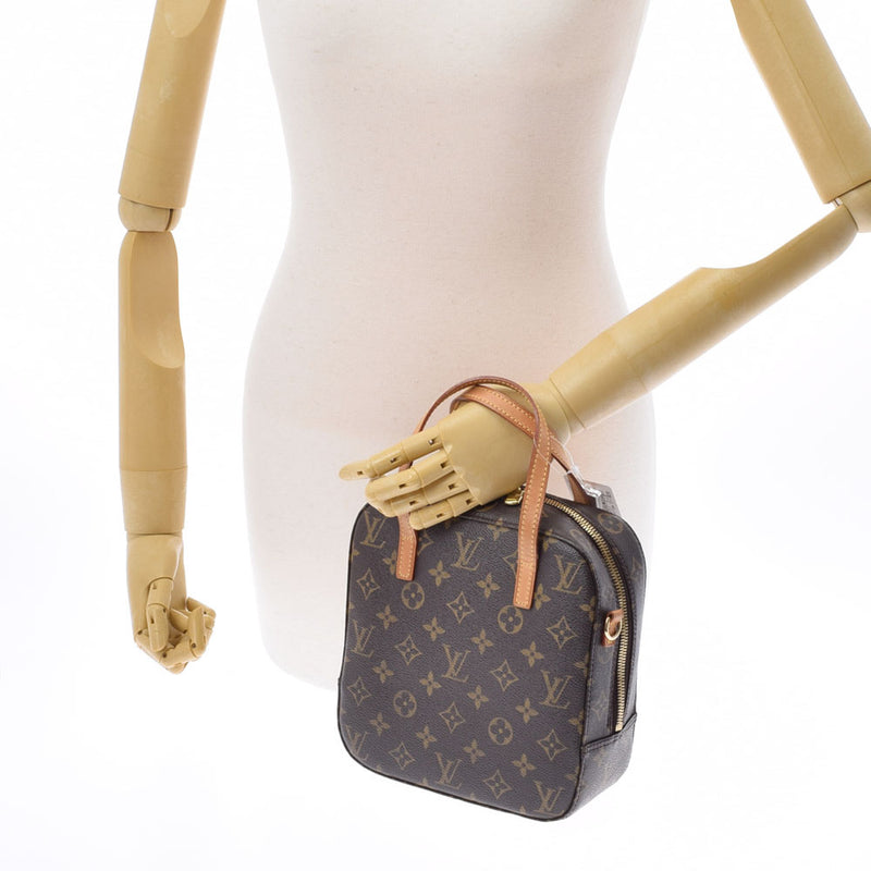 路易威顿路易·维顿（Louis Vuitton）路易·威登（Louis Vuitton）会标spontini brown M47500女用canvas canvas手提包用级别的金佐（Ginzo）