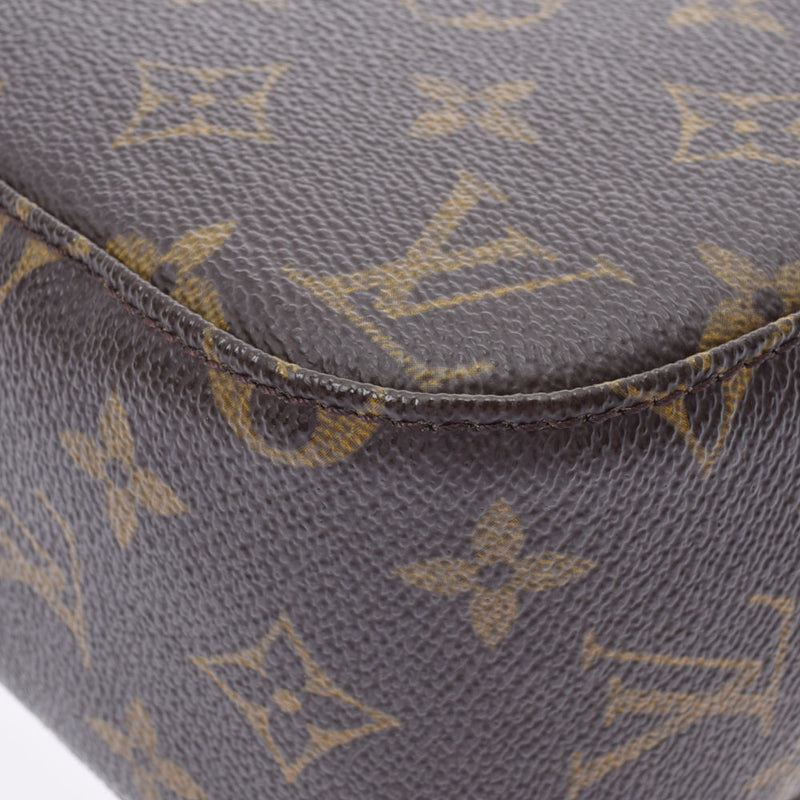 LOUIS VUITTON Louis Vuitton Monogram Spontini Brown M47500 Unisex Monogram Canvas Handbag A Rank used Ginzo