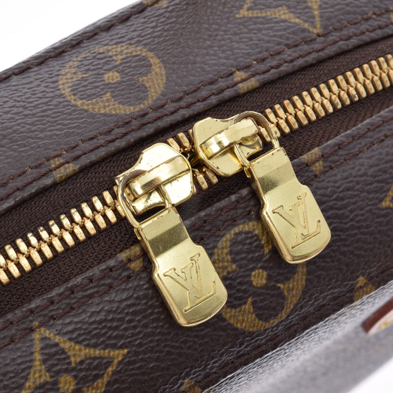 路易威顿路易·维顿（Louis Vuitton）路易·威登（Louis Vuitton）会标spontini brown M47500女用canvas canvas手提包用级别的金佐（Ginzo）