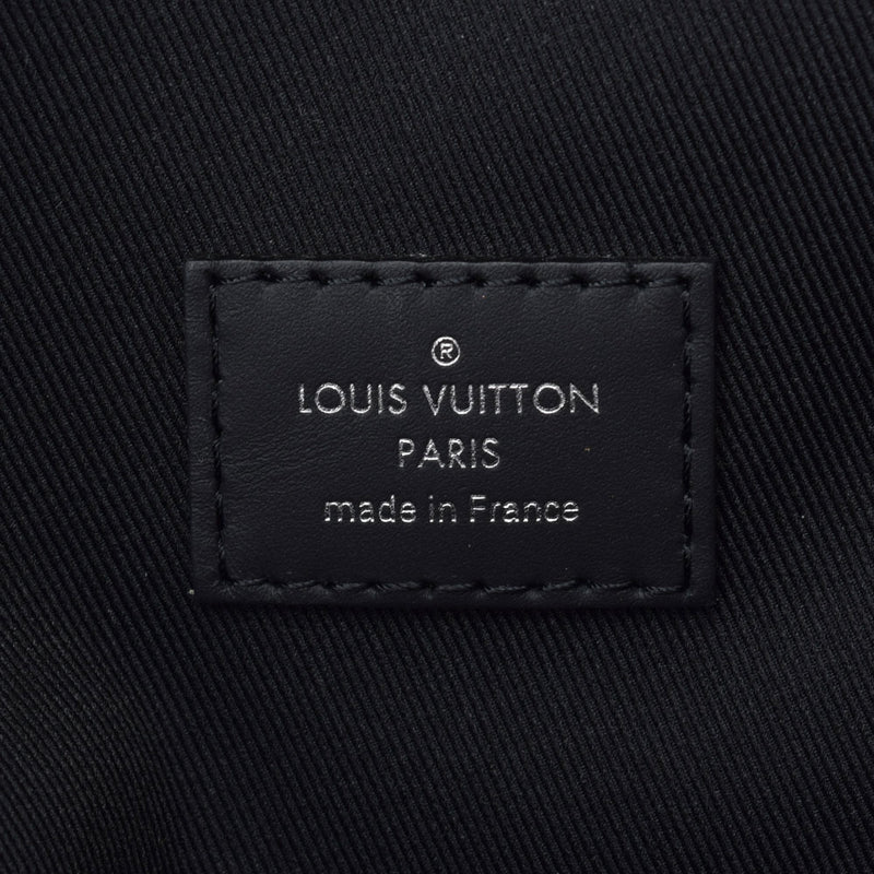 LOUIS VUITTON Louis Vuitton Monogram Eclipse Apollo Back Pack Black M43186 Men's Monogram Eclipse Canvas Bucks Backpack A Rank Used Ginzo