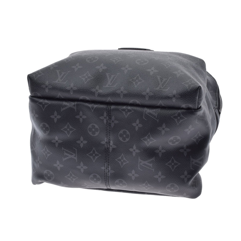 LOUIS VUITTON Louis Vuitton Monogram Eclipse Apollo Back Pack Black M43186 Men's Monogram Eclipse Canvas Bucks Backpack A Rank Used Ginzo