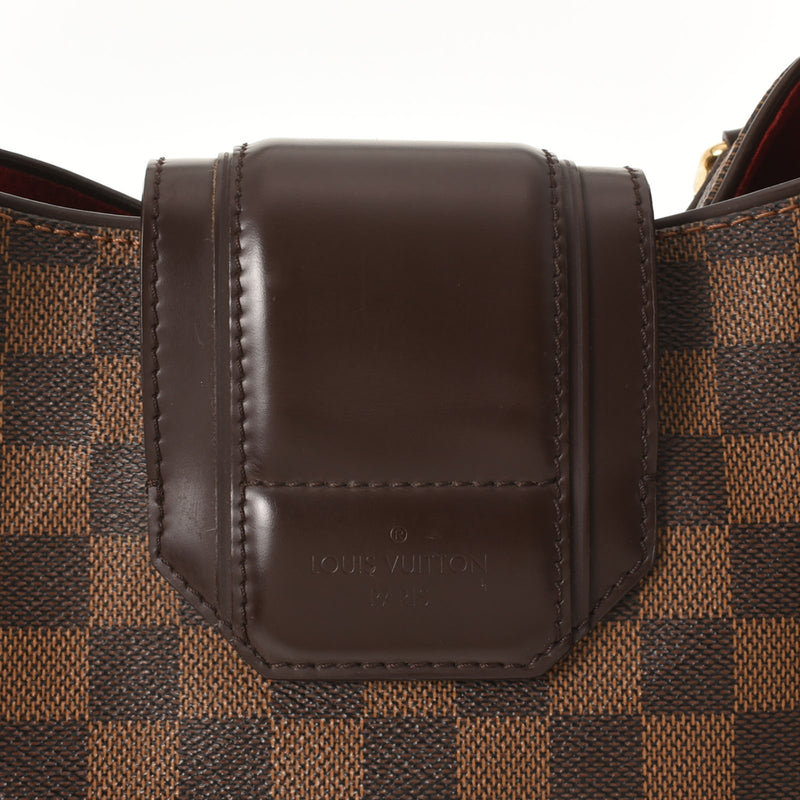 LOUIS VUITTON Louis Vuitton Damier Gleet Brown N48108 Ladies Dami Cambus Handbag A Rank used Ginzo