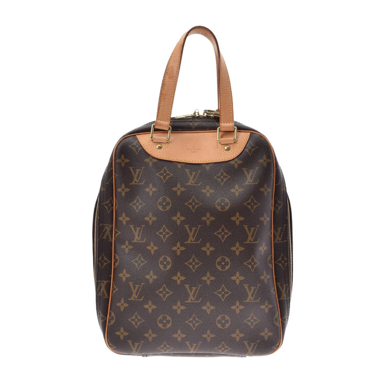 LOUIS VUITTON ルイヴィトン モノグラム エクスキュルシオン ブラウン M41450 ユニセックス モノグラムキャンバス ハンドバッグ ABランク 中古 銀蔵