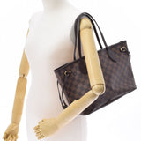 LOUIS VUITTON Louis Vuitton Damier Never Full PM Brown N51109 Ladies Dami Canbus Handbag B Rank Used Ginzo