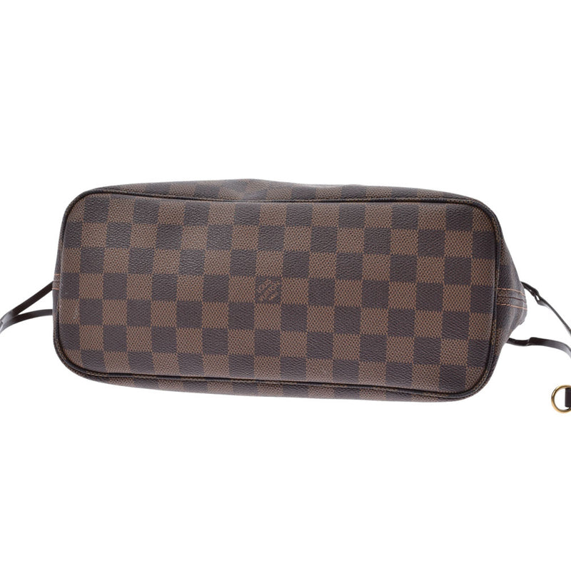 LOUIS VUITTON ルイヴィトン ダミエ ネヴァーフル PM ブラウン N51109 レディース ダミエキャンバス ハンドバッグ Bランク 中古 銀蔵