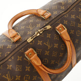 LOUIS VUITTON Louis Vuitton Monogram Kepol 55 Brown M41424 Unisex Monogram Canvas Boston Bag B Rank used Ginzo