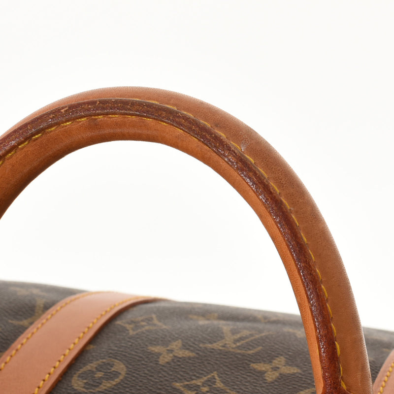 LOUIS VUITTON Louis Vuitton Monogram Kepol 55 Brown M41424 Unisex Monogram Canvas Boston Bag B Rank used Ginzo