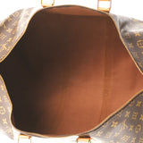 LOUIS VUITTON Louis Vuitton Monogram Kepol 55 Brown M41424 Unisex Monogram Canvas Boston Bag B Rank used Ginzo