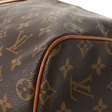 LOUIS VUITTON Louis Vuitton Monogram Kepol 55 Brown M41424 Unisex Monogram Canvas Boston Bag B Rank used Ginzo