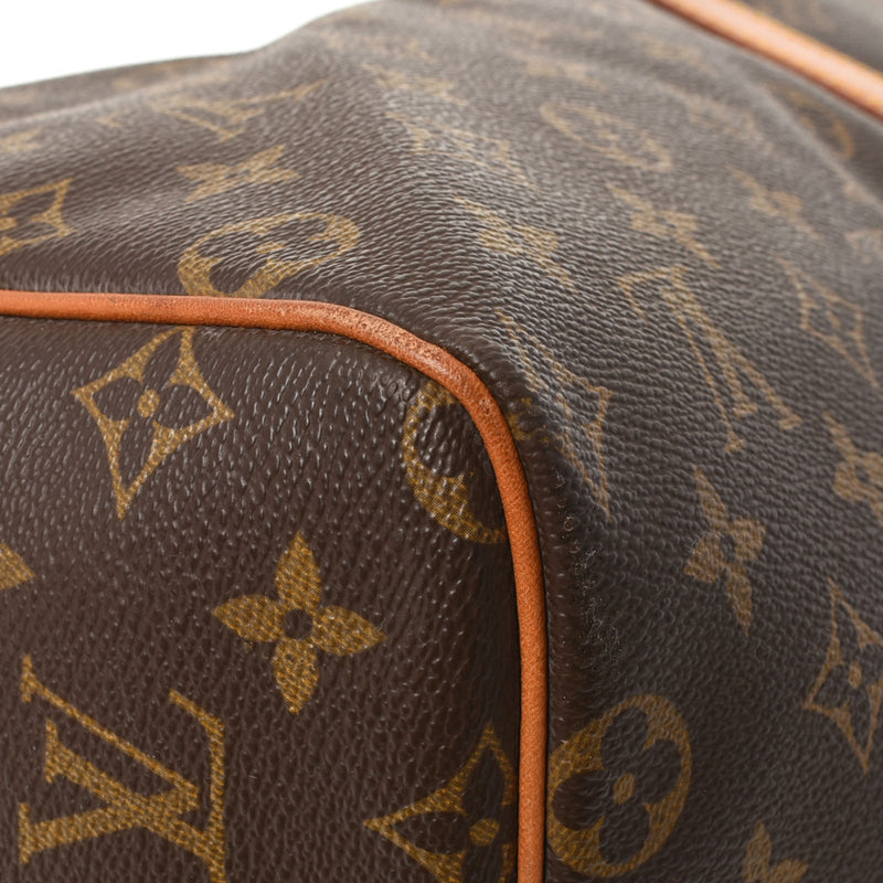 LOUIS VUITTON Louis Vuitton Monogram Kepol 55 Brown M41424 Unisex Monogram Canvas Boston Bag B Rank used Ginzo