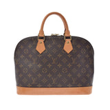 LOUIS VUITTON Louis Vuitton Monogram Alma Brown M53151 Ladies Monogram Canvas Handbag B Rank Used Ginzo