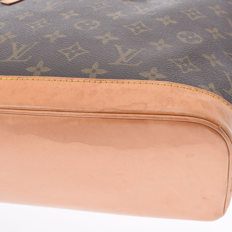 LOUIS VUITTON Louis Vuitton Monogram Alma Brown M53151 Ladies Monogram Canvas Handbag B Rank Used Ginzo