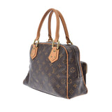 LOUIS VUITTON Louis Vuitton Monogram Manhattan PM Brown M40026 Ladies Monogram Canvas Handbag B Rank used Ginzo