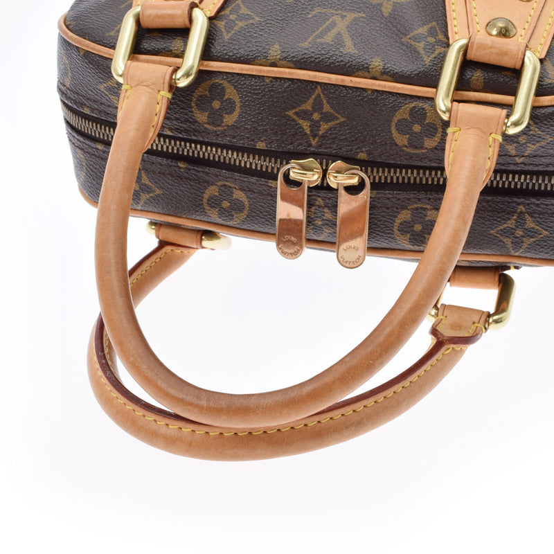 路易威顿路易斯·维顿（Louis Vuitton）曼哈顿（Manhattan）PM Brown M40026女士会标帆布手袋B等级二手Ginzo