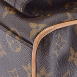 LOUIS VUITTON Louis Vuitton Monogram Manhattan PM Brown M40026 Ladies Monogram Canvas Handbag B Rank used Ginzo