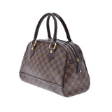 LOUIS VUITTON Louis Vuitton Damier de Omo Brown N60008 Ladies Damier Canbus Handbag AB Rank Used Ginzo