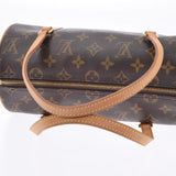 LOUIS VUITTON Louis Vuitton Monogram Papillon PM Brown M51386 Ladies Monogram Canvas Handbag AB Rank Used Ginzo