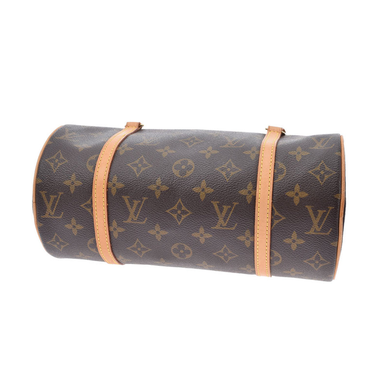 LOUIS VUITTON Louis Vuitton Monogram Papillon PM Brown M51386 Ladies Monogram Canvas Handbag AB Rank Used Ginzo