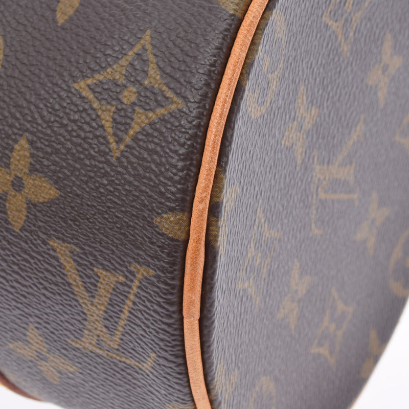 LOUIS VUITTON Louis Vuitton Monogram Papillon PM Brown M51386 Ladies Monogram Canvas Handbag AB Rank Used Ginzo