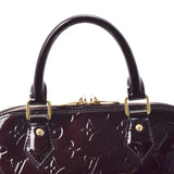 LOUIS VUITTON Louis Vuitton Verni Alma PM Amalant M91611 Ladies Monogram Verni Handbag AB Rank Used Ginzo