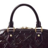 LOUIS VUITTON Louis Vuitton Verni Alma PM Amalant M91611 Ladies Monogram Verni Handbag AB Rank Used Ginzo