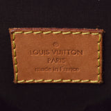 路易威顿路易斯·维尔尼·阿尔玛·阿尔玛（Louis Vuitton Alma）PM Amalant M91611女士会标Monogram Verni手提包AB级使用Ginzo