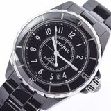 CHANEL Chanel J12 38mm H0685 Men's Black Ceramic/SS Watch Automatic Black Dial A Rank Used Ginzo