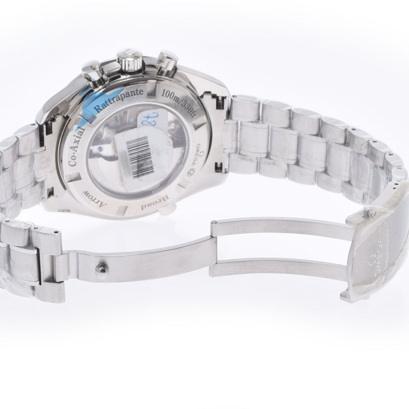 OMEGA オメガ スピードマスター ブロードアロー ラトラパンテ 3582.31.00 メンズ SS 腕時計 自動巻き シルバー文字盤 未使用 銀蔵