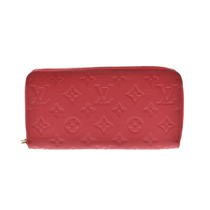 LOUIS VUITTON Louis Vuitton Aplant Gippy Wallet Monogram Three Rise M61865 Ladies Monogram Anplant Wallet AB Rank Used Ginzo