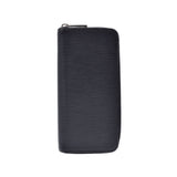 LOUIS VUITTON Louis Vuitton Epi Pipi Wallet Vertical Noir M60965 Unisex Epireaer Surger Long Wallet B Rank Used Ginzo