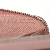 LOUIS VUITTON Louis Vuitton Epi Copy Coin Rose Ballerine Silver M61206 Ladies Epi Leather Coin Case A Rank Used Ginzo