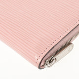 LOUIS VUITTON Louis Vuitton Epi Copy Coin Rose Ballerine Silver M61206 Ladies Epi Leather Coin Case A Rank Used Ginzo