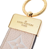 LOUIS VUITTON Louis Vuitton Porte Cle Dragonne Pool Monogram Saffrun/Cream M00286 Unisex Monogram Amplant Key Holder AB Rank Used Ginzo