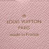 路易威顿路易·维顿（Louis Vuitton）路易·威登（Louis Vuitton）会标Portofoyille Clemance Rose Ballerine M61298女士会标帆布帆布长钱包新丹努士