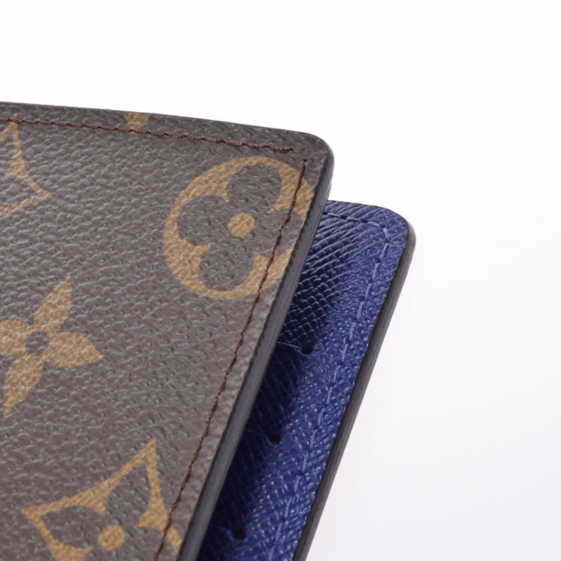 LOUIS VUITTON Louis Vuitton Monogram Portofoyille Brazine Lv Heritage Brown M66540 Men's Monogram Canvas Wallet A Rank Used Ginzo