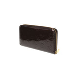 LOUIS VUITTON Louis Vuitton Verni Zippy Wallet Amalant M90416 Unisex Monogram Verni Long Wallet B Rank Used Ginzo