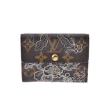 路易·威登（Louis Vuitton）路易·维顿（Louis Vuitton）会标丹特·拉德尔（Dantel Ladraw）硬币钱包棕色M95391女士会标会标Dantel Coin Coin Coin Cas ab Rank Rank使用Ginzo